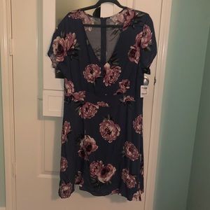 Flowered dress!